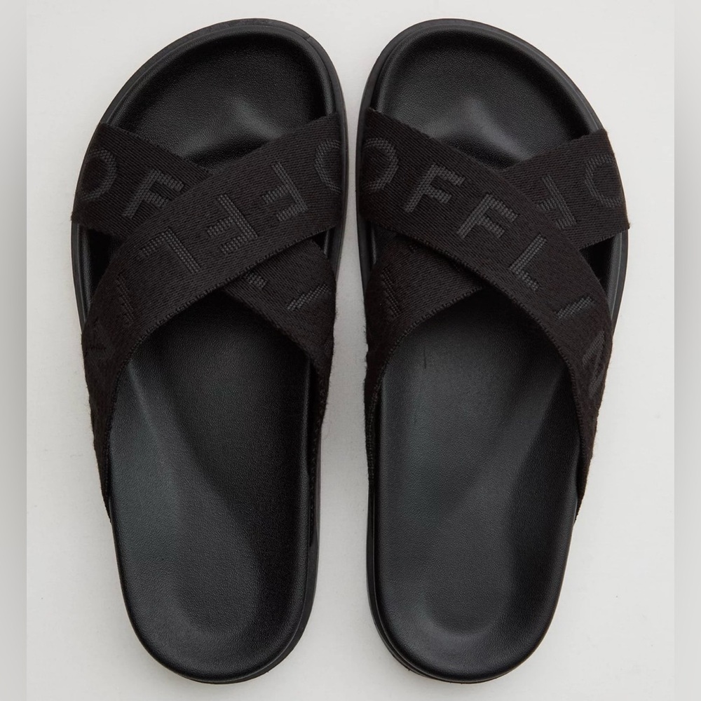 OFFLINE by Aerie Black Slides